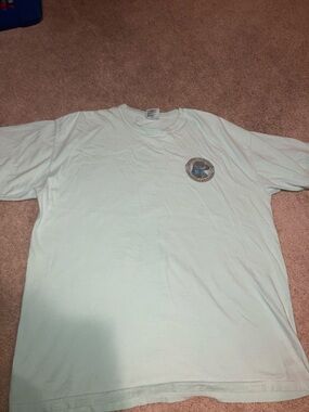 Light Mint Short-Sleeve Men's Crewneck T-Shirt